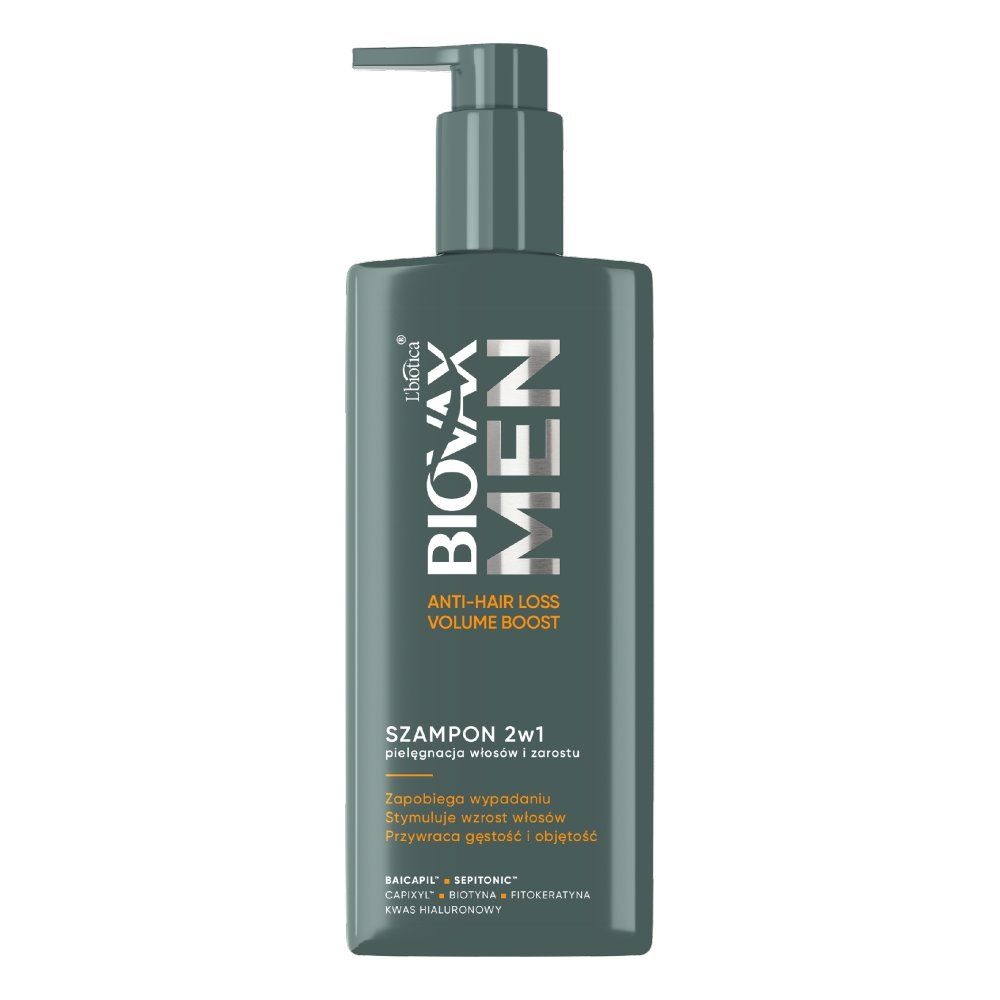 BIOVAX MEN 2w1 Szampon przeciw wypadaniu włosów 200ml