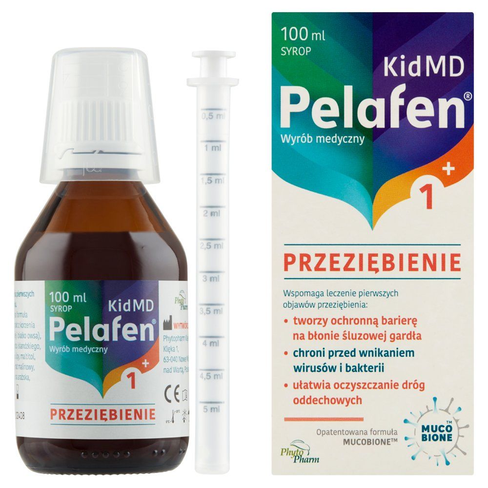 Pelafen Kid MD Przeziębienie syrop 100ml