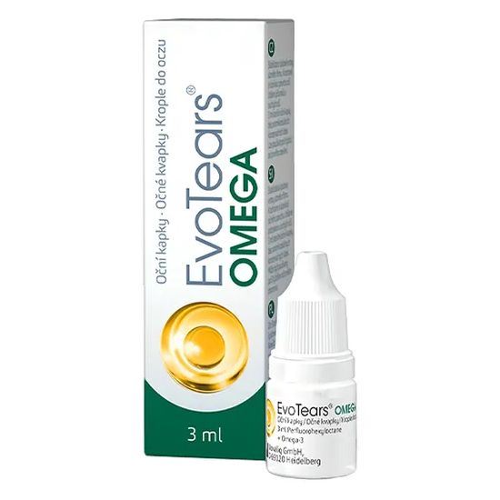 EvoTears Omega krople do oczu 3 ml