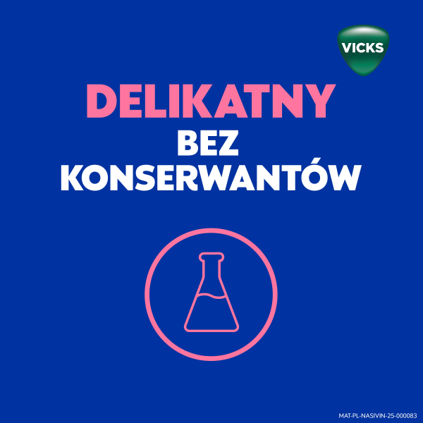 Krople Nasivin Vicks Baby, lek udrażniający, dzieci 3 mies. + 5 ml