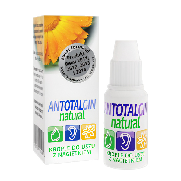 Antotalgin natural 15g krople do uszu