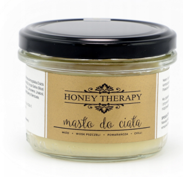 HONEY THERAPY Masło do ciala miód wosk pomarańcza 140g