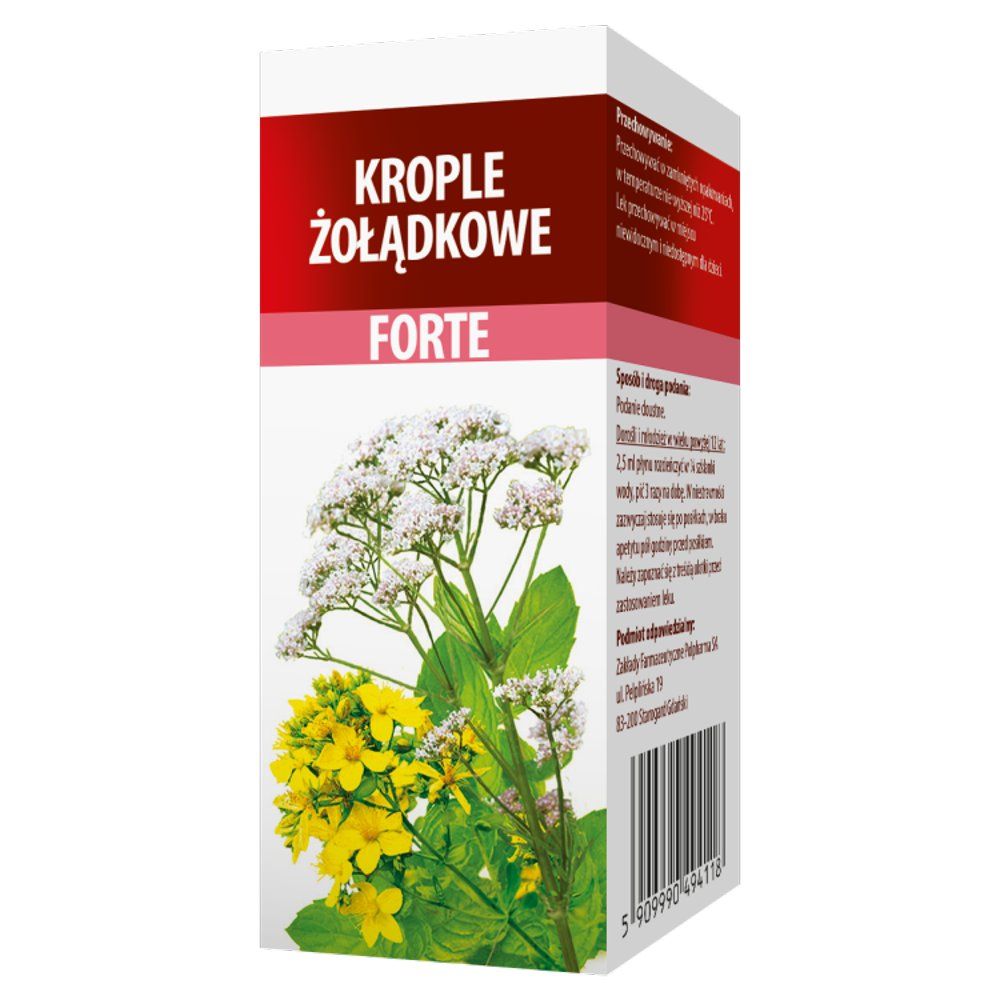 Krople żołądkowe forte 35g