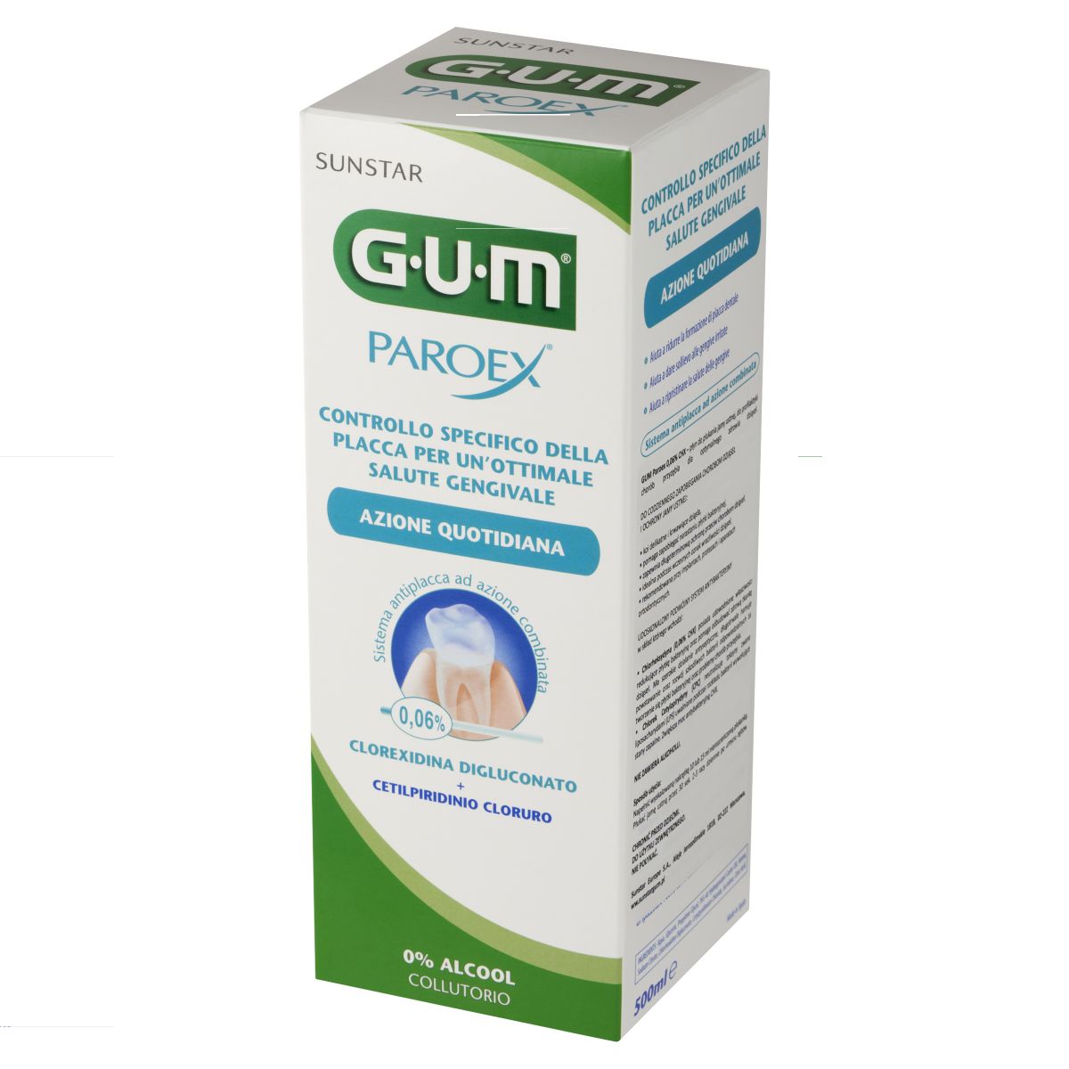GUM Płukanka Sunstar Paroex 0,06% CHX 500ml