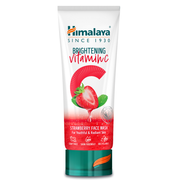 Himalaya Truskawkowy żel do mycia twarzy z witaminą C 100 ml