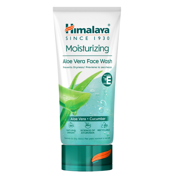 Himalaya Nawilżający kremowy żel do mycia twarzy z Aloesem 150ml