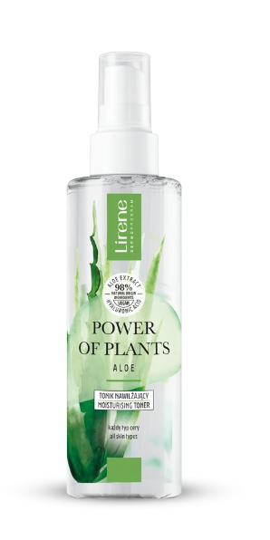 LIRENE POWER OF PLANTS ALOE Tonik nawilżający 200 ml