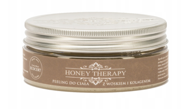 HONEY THERAPY Peeling Esencja Orientu z woskiem i kolagenem 200 g