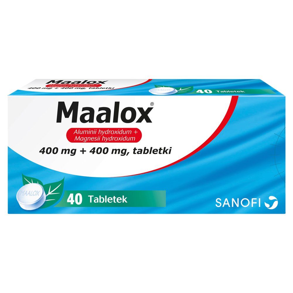 Maalox x 40 tabl.