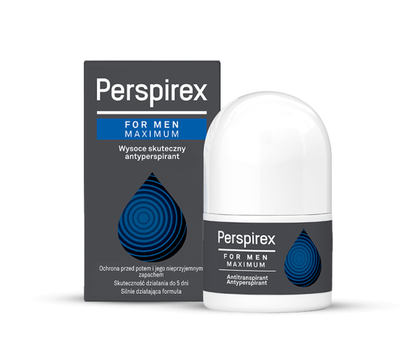 Perspirex Men Maximum rollon antyperspirant dla mężczyzn 20 ml