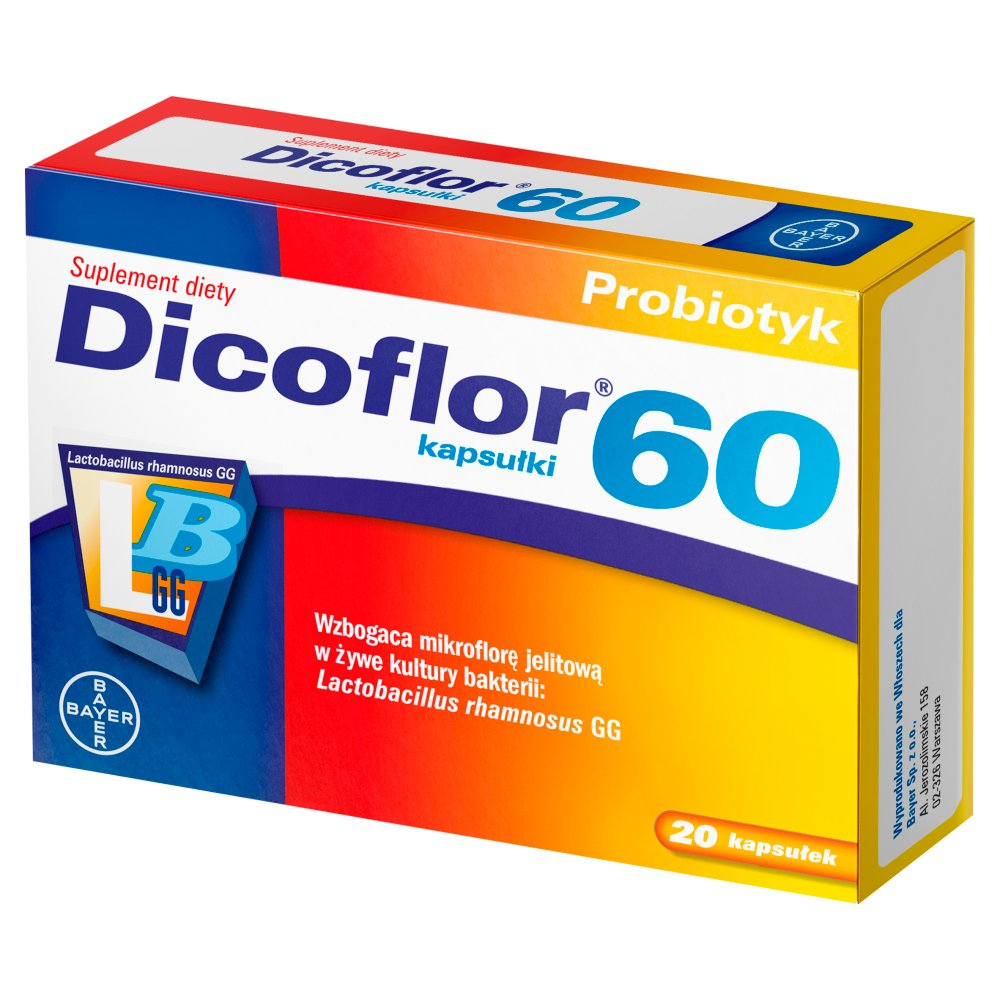 Dicoflor 60 - 20 kapsułek