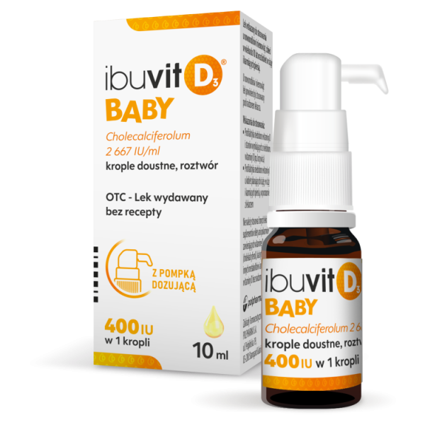 Ibuvit Baby Cholecalciferolum 2667 IU/ml Krople doustne 10 ml