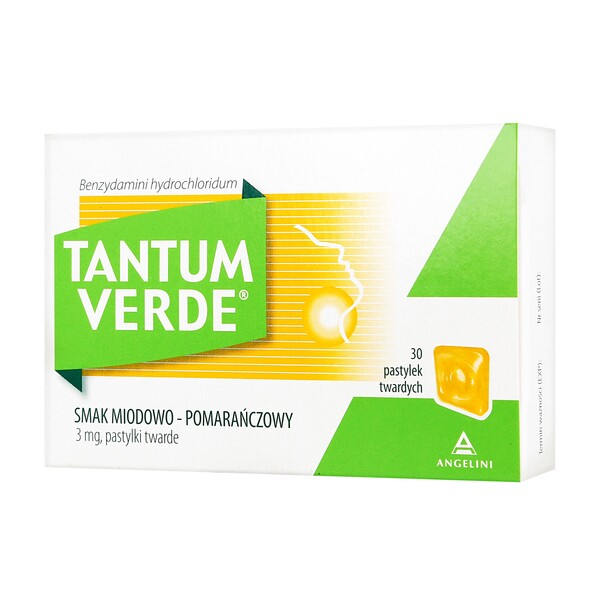 Tantum Verde smak miodowo-pomarańczowyx30