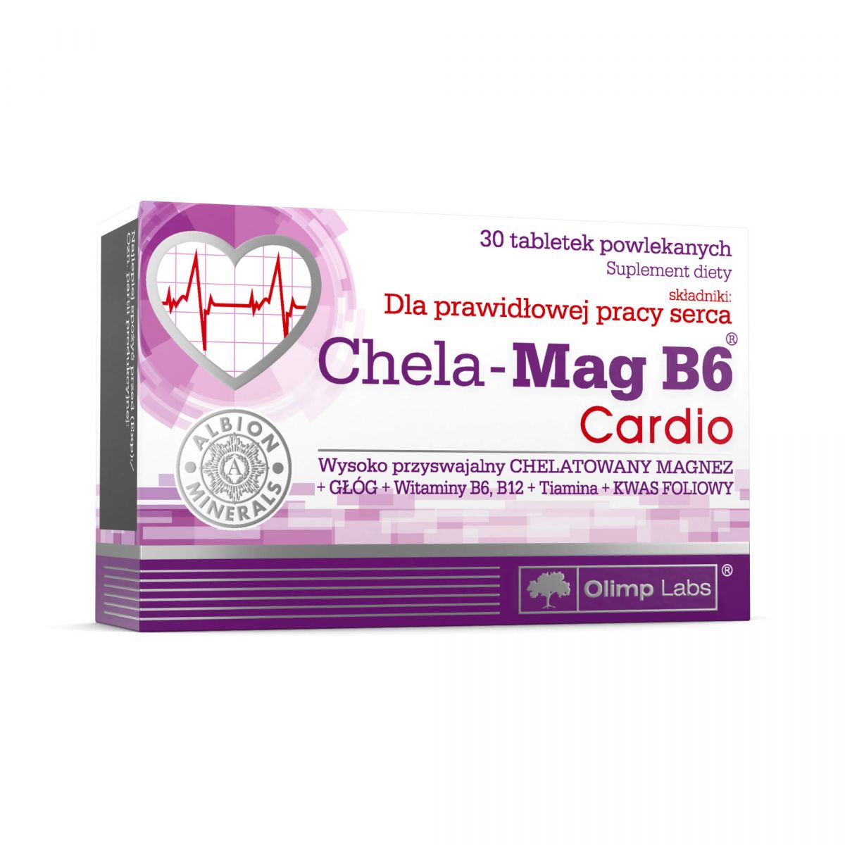 Olimp Chela-Mag B6 Cardio, 30 tabletek powlekanych