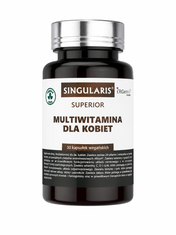 SINGULARIS Multiwitamina Dla Kobiet 30 kapsułek wegańskich