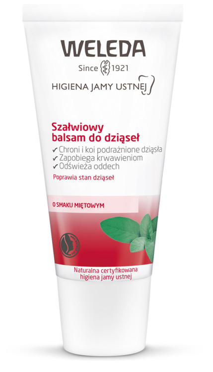 WELEDA Szałwiowy balsam do dziąseł 30 ml