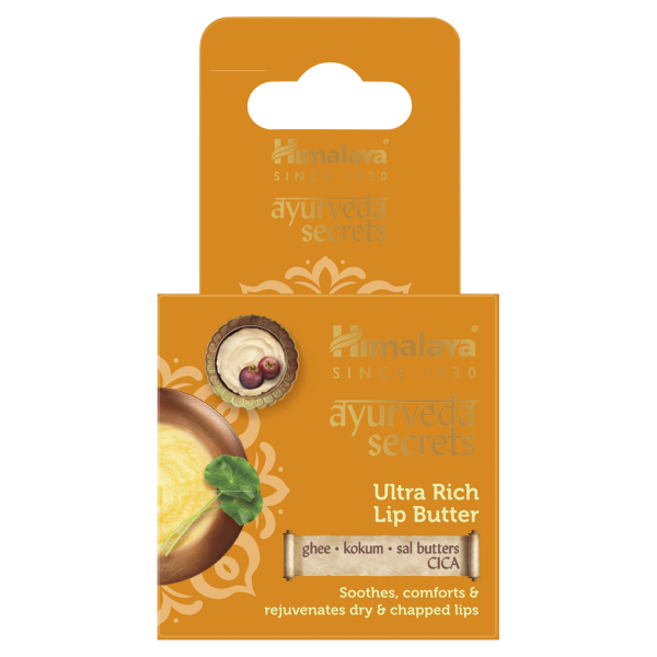Himalaya Ayurveda Secrets Ultra bogate masło do ust 8,5 g
