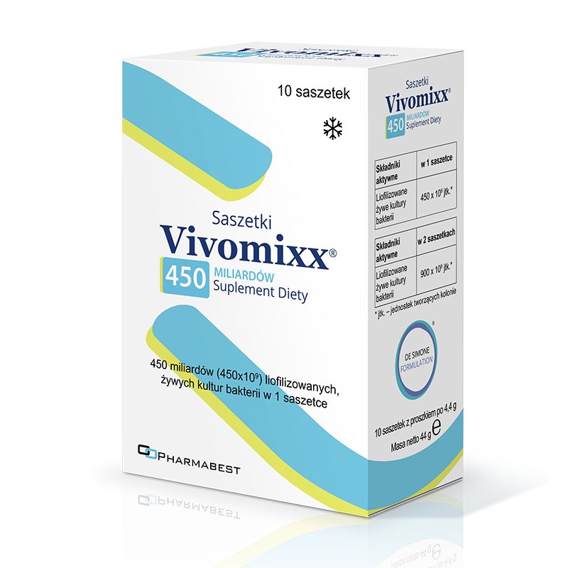 Vivomixx Saszetki 450, 10 saszetek