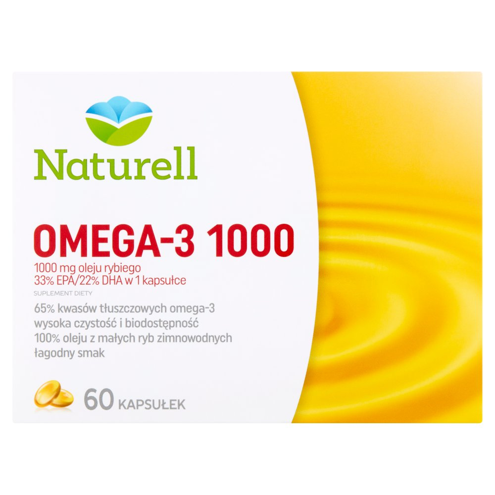 NATURELL Omega-3 1000  60 kapsułek