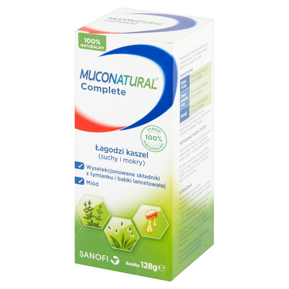 Muconatural Complete syrop żel. 128 g