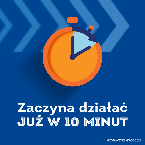 Vicks AntiGrip Complex leczy 9 objawów przeziębienia i grypy, 10 saszetek