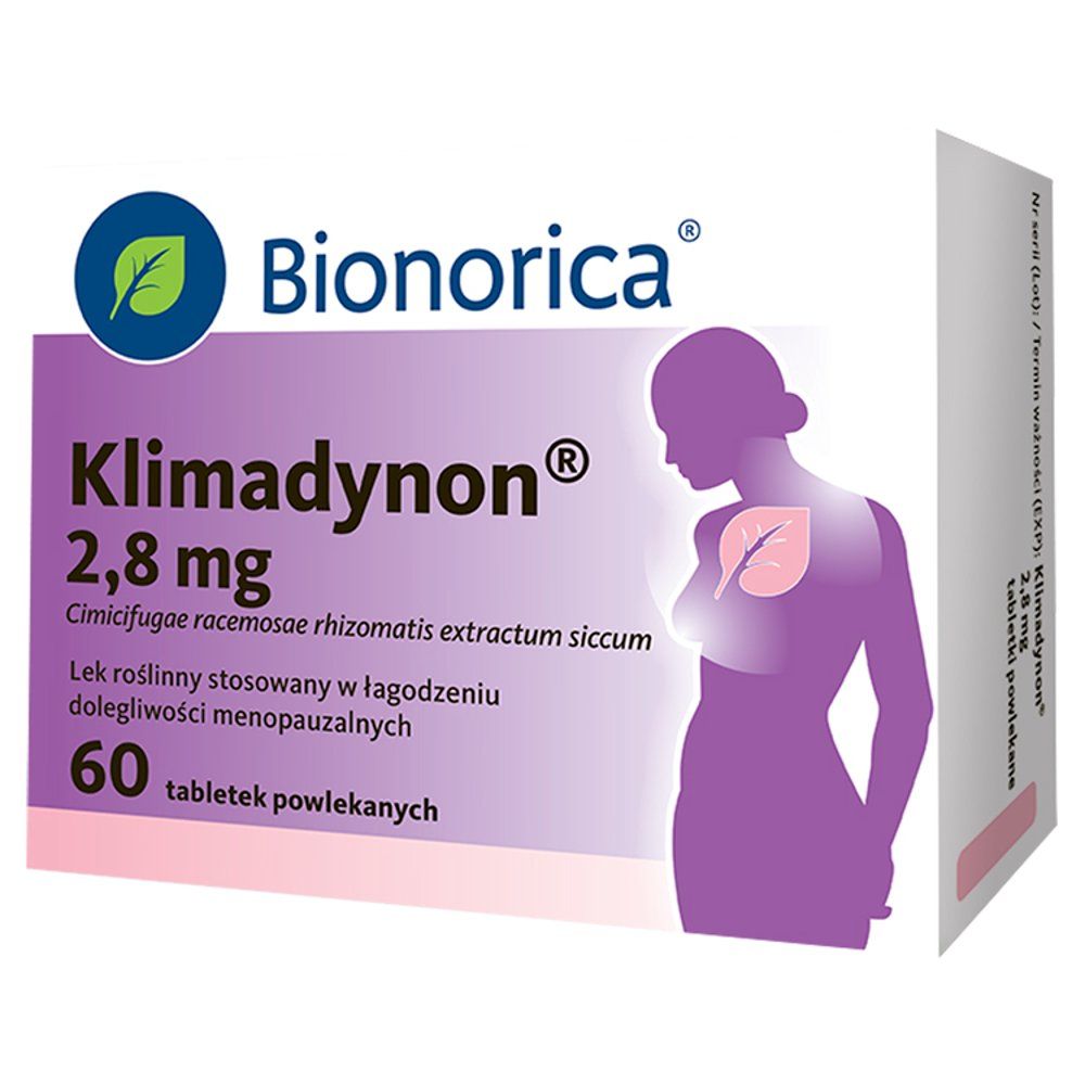 Klimadynon 2,8 mg x 60 tabletek – Skuteczna Terapia Klimakterium, menopauza