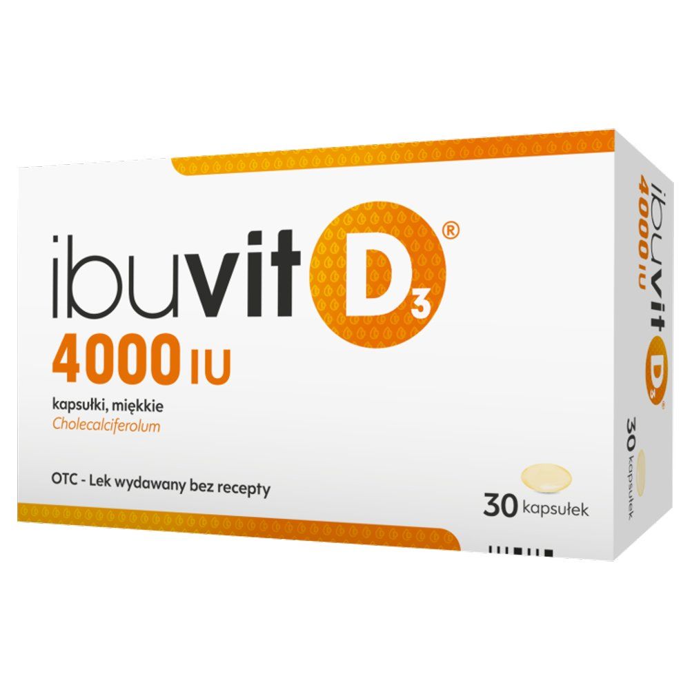 Ibuvit D3 4000 IU  4000I.U. 30 kapsułek