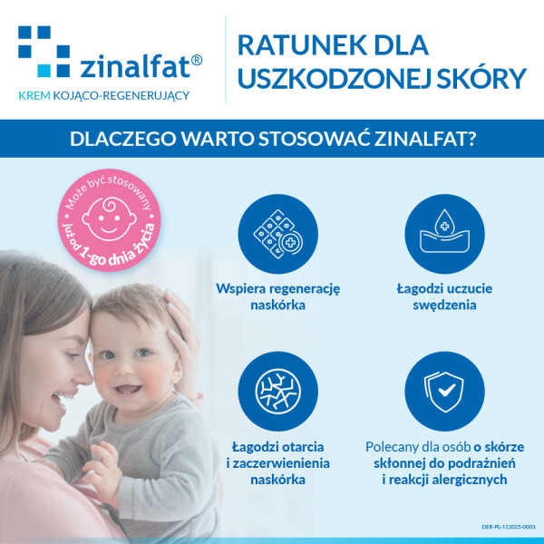 Zinalfat krem kojąco - regenerujący 50 ml