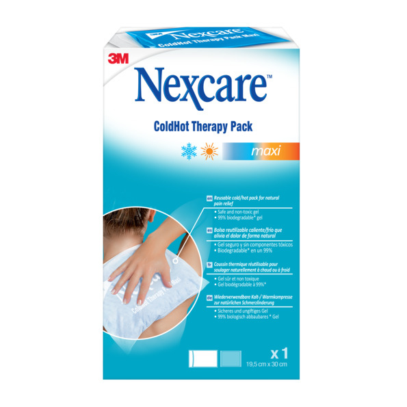 Nexcare Cold-Hot Maxi 19,5x30cm okład żelowy ciepło-zimny 1 sztuka