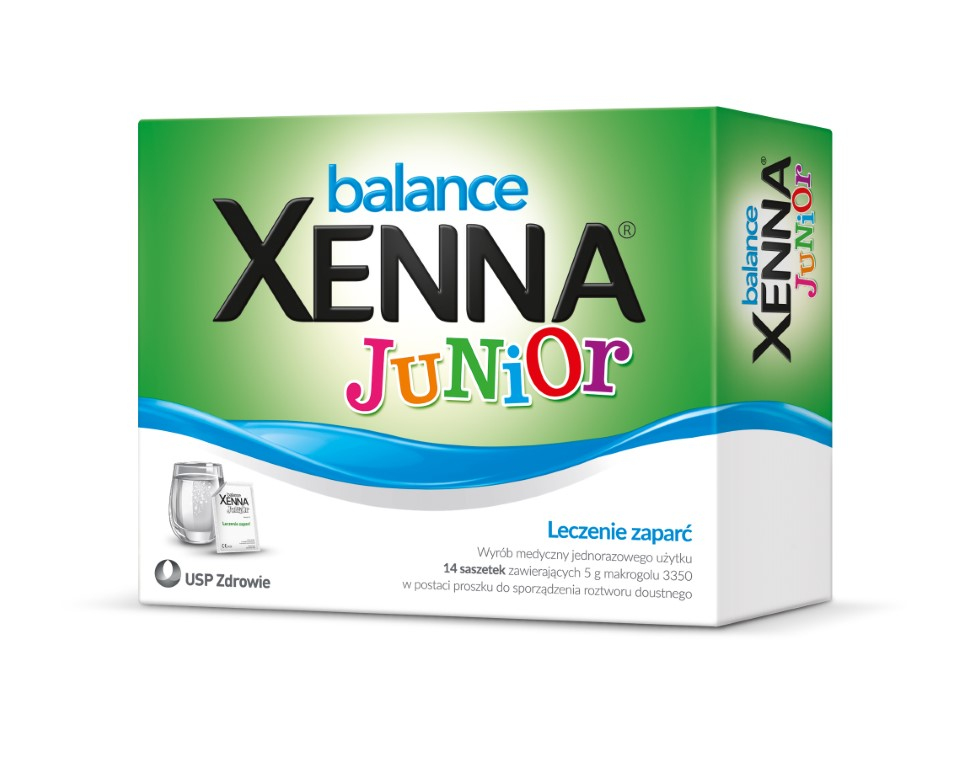 Xenna Balance Junior na zaparcia 14 saszetek