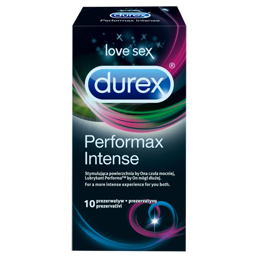 Prezerwat. DUREX PERFORMAX INTENSE 10szt.