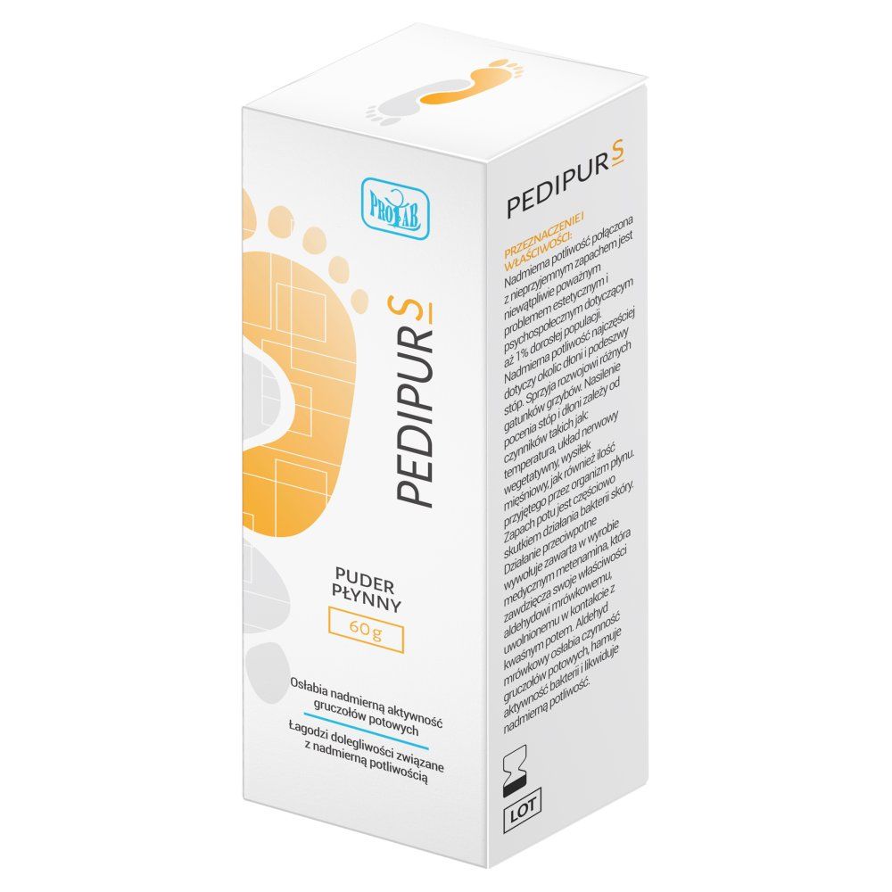 PEDIPUR S Puder płynny p/potny d/stóp/dłon