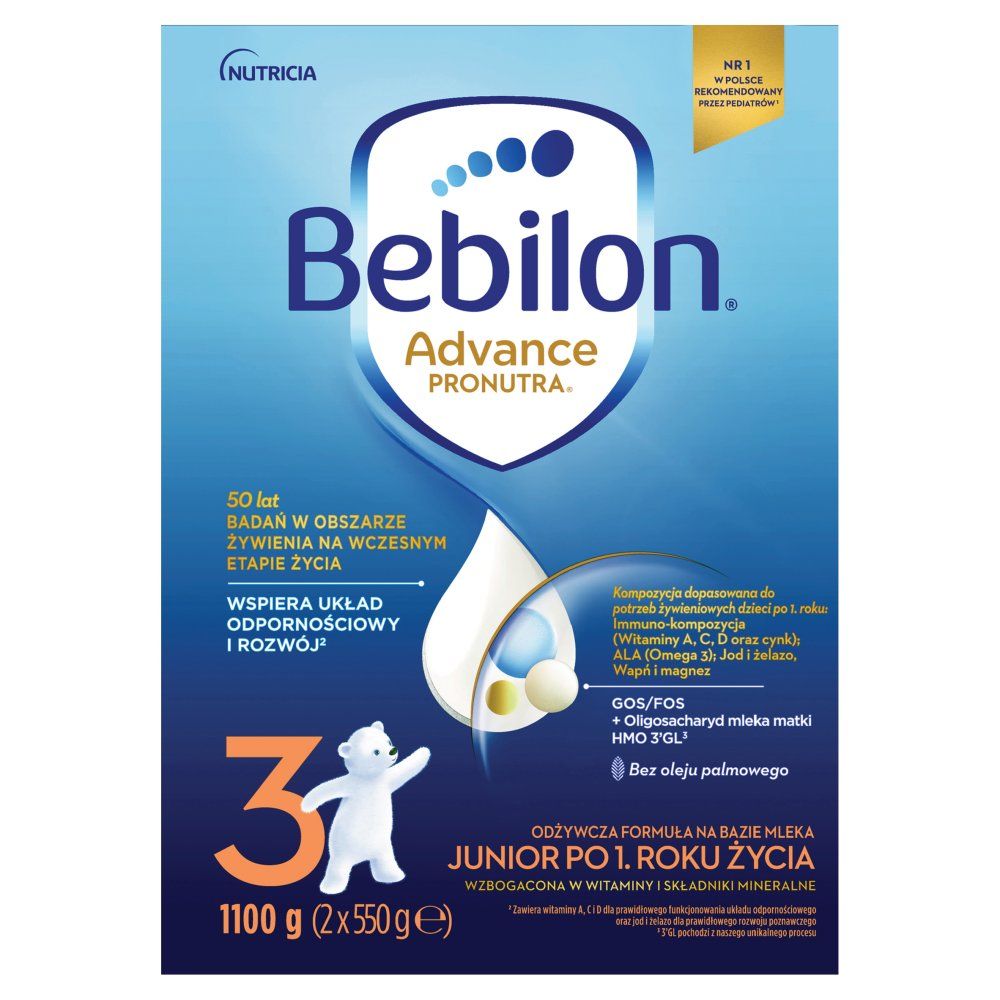 Bebilon Junior 3 Advance 1100 g