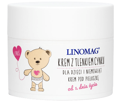 Linomag Krem z tlen.cynku d/dziec/niemow.