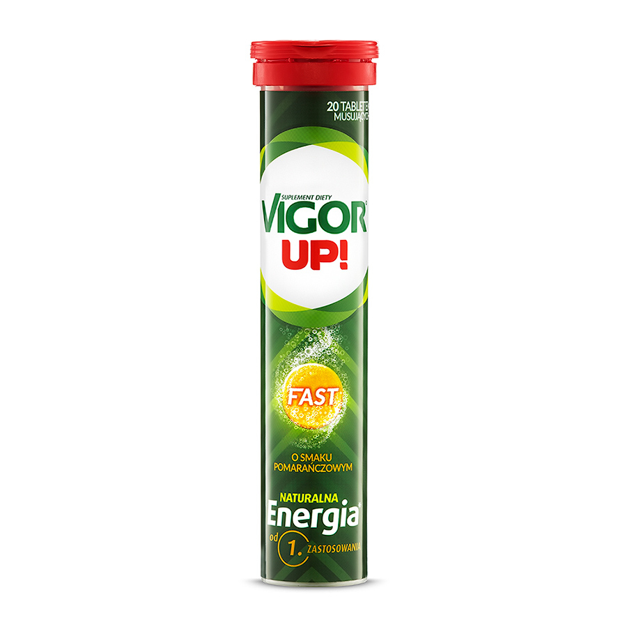 Vigor UP Fast tabl.mus. 20 tabl.