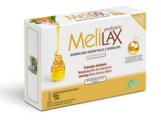 MELILAX PEDIATRIC Mikrowlewka dla dzieci 6 + 1 = 7