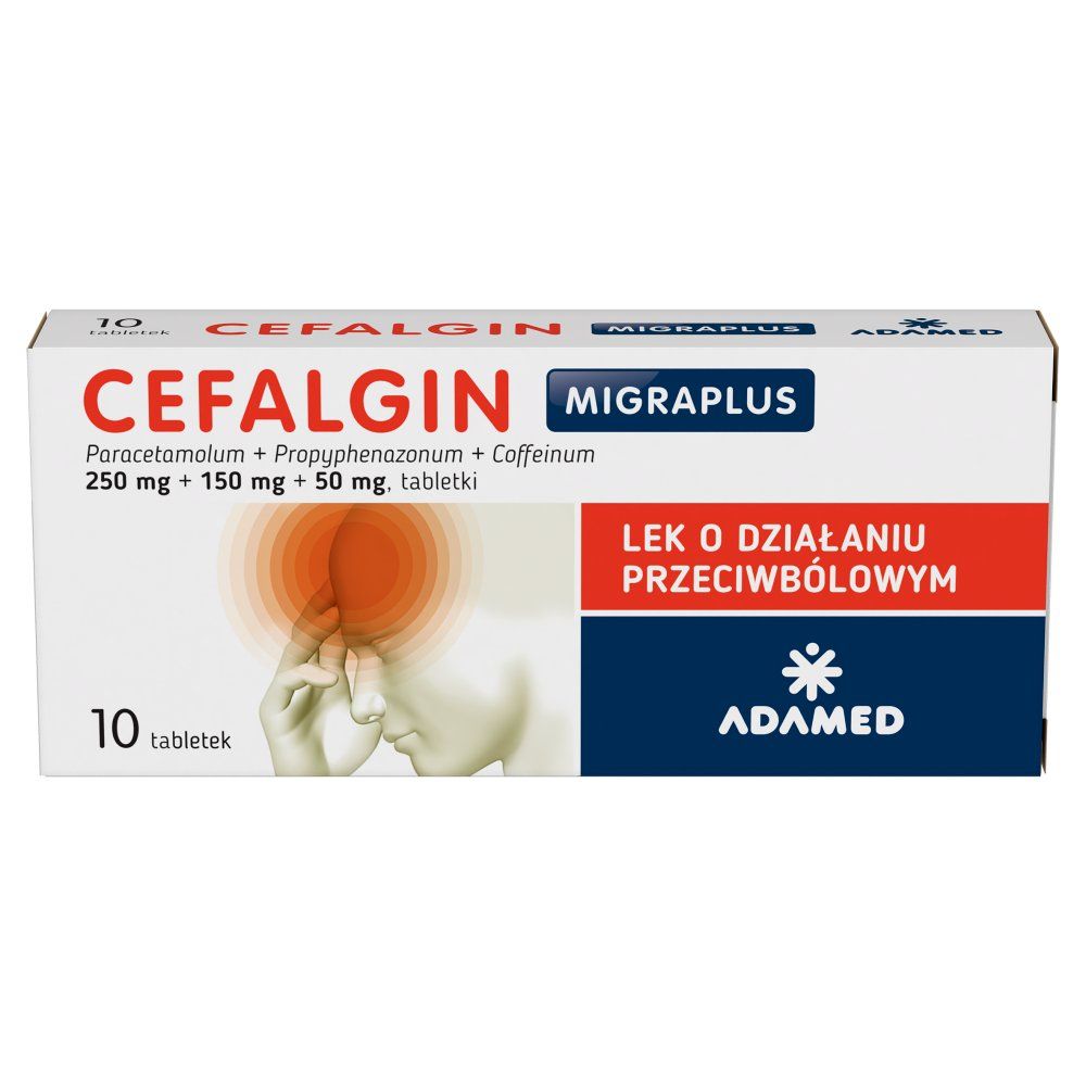 Cefalgin MIGRAPLUS x 10 tabl.