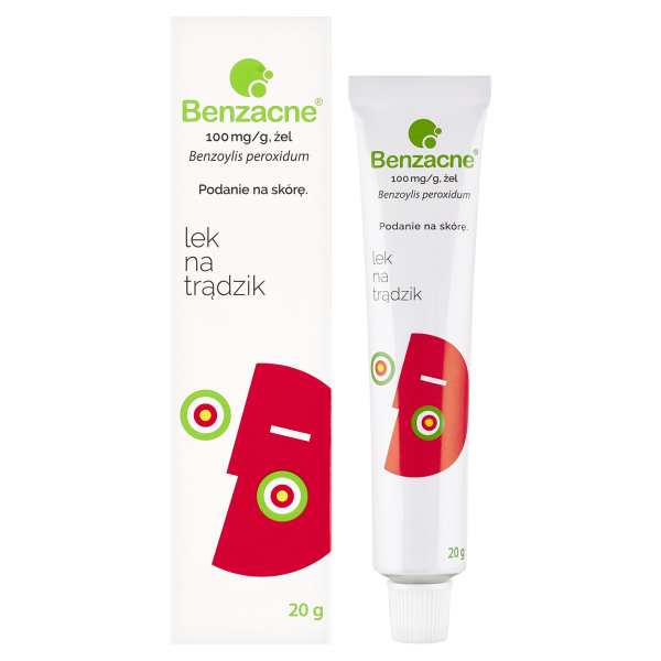 Benzacne 100 mg Żel na trądzik 20 g