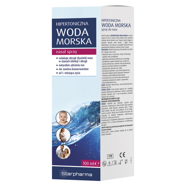 Sea Water Woda morska hipertoniczna 100 ml