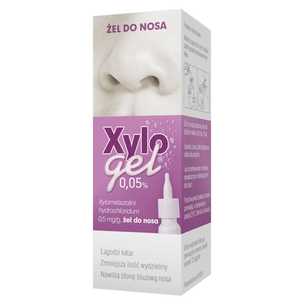 Xylogel 0.05% żel do nosa 10g