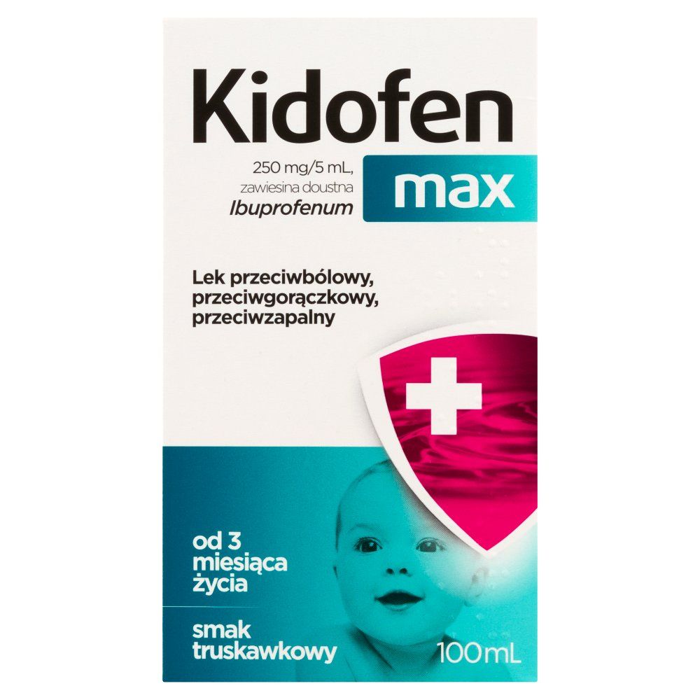 Kidofen Max zaw.doust. 0,25 g/5ml 100 ml