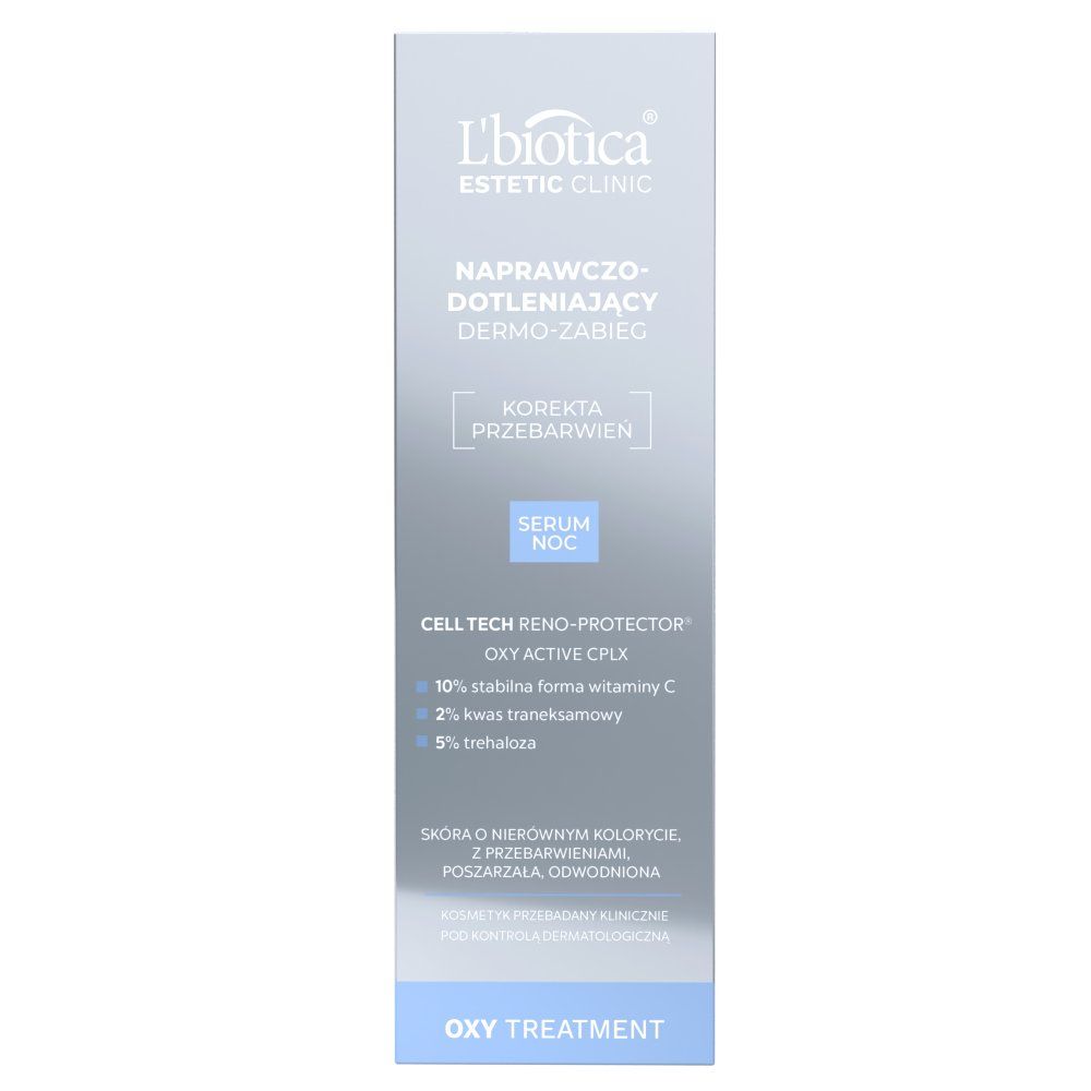 L'biotica Estetic Clinic OXY Treatment naprawczo dotleniający dermo zabieg serum noc 30 ml