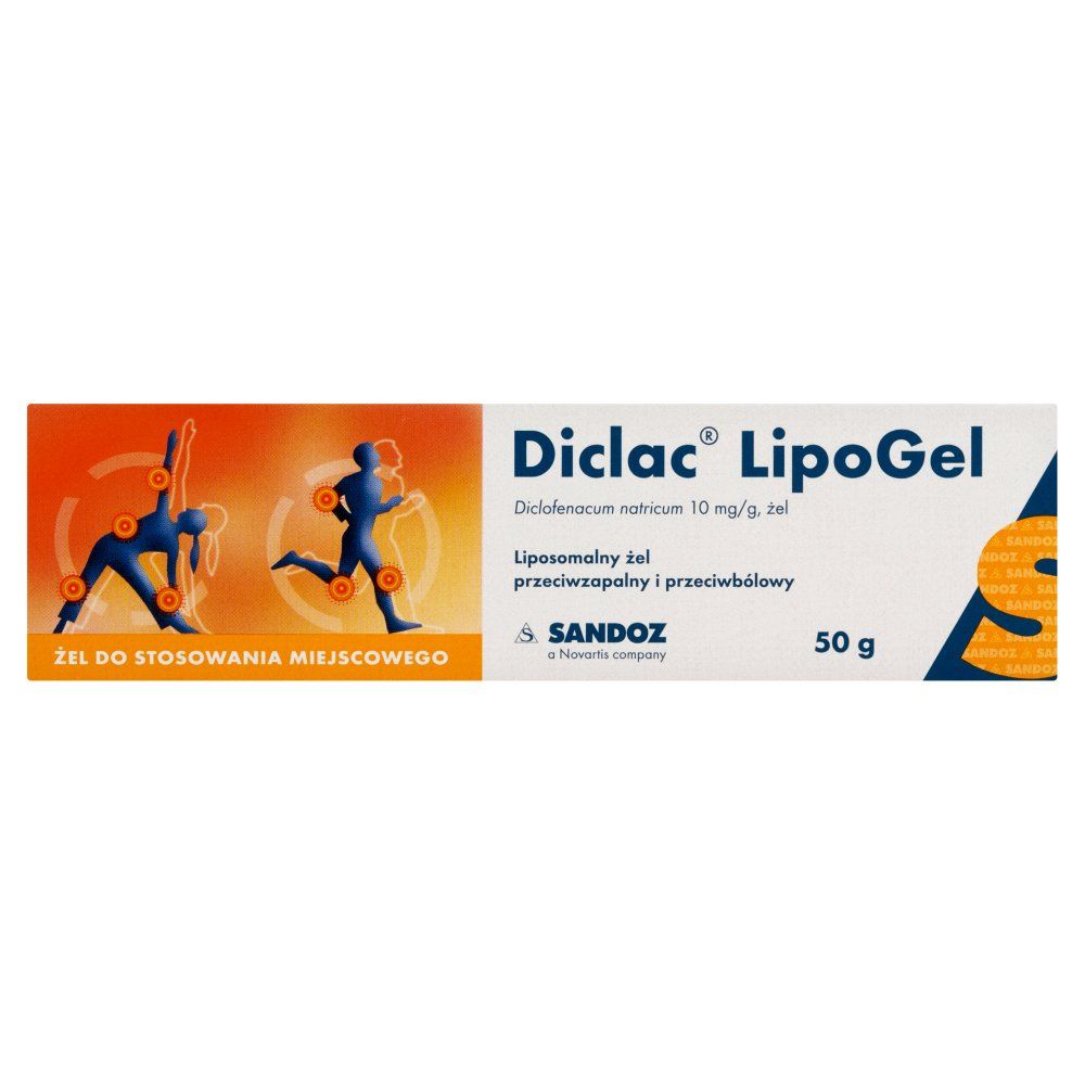 Diclac Lipogel żel 0,01 g/g 50 g (tuba)