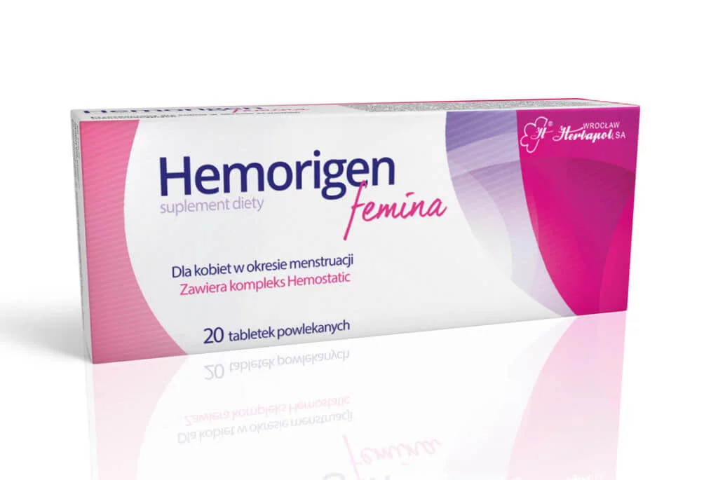 Hemorigen femina tabl.powl. 20 tabl.