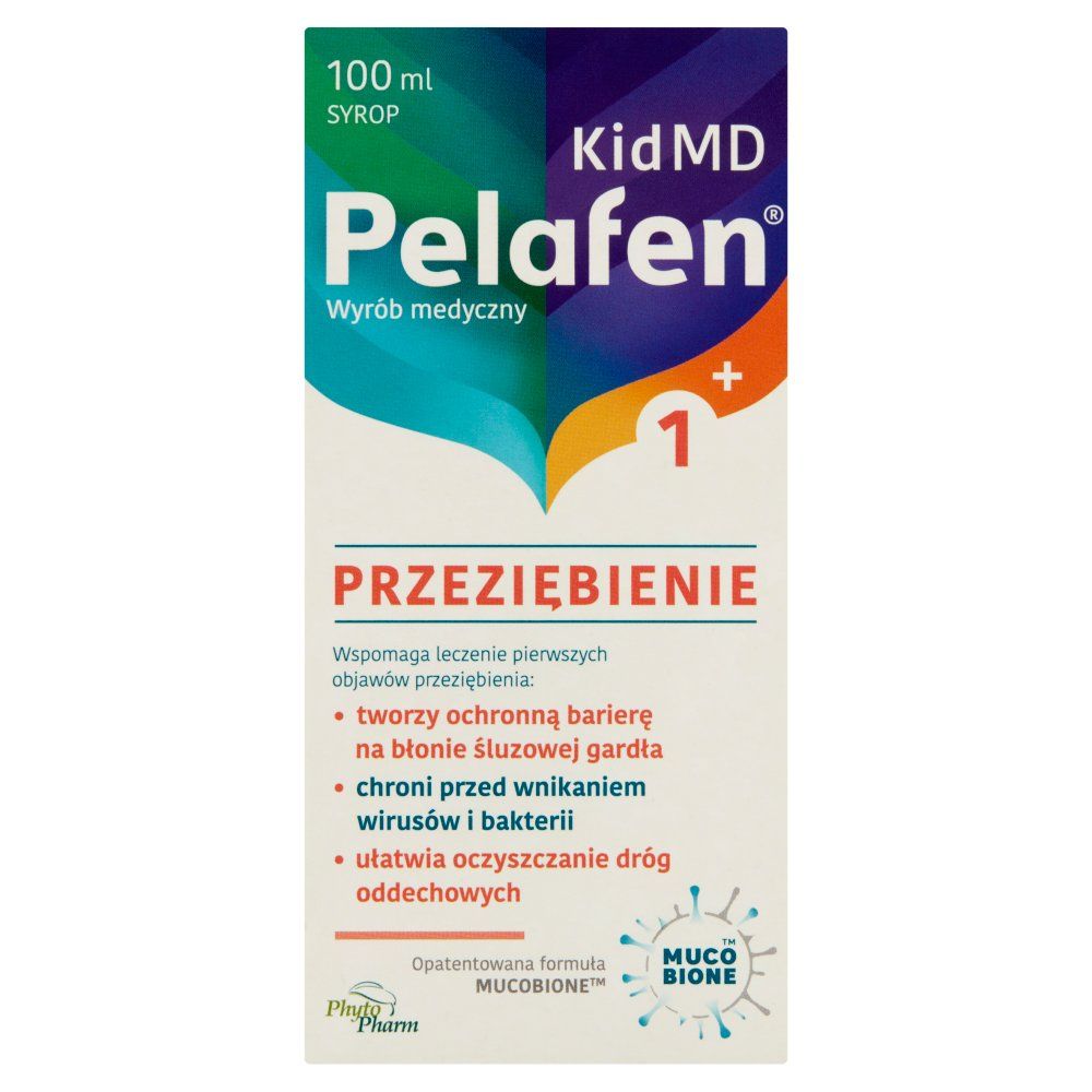 Pelafen Kid MD Przeziębienie syrop 100ml