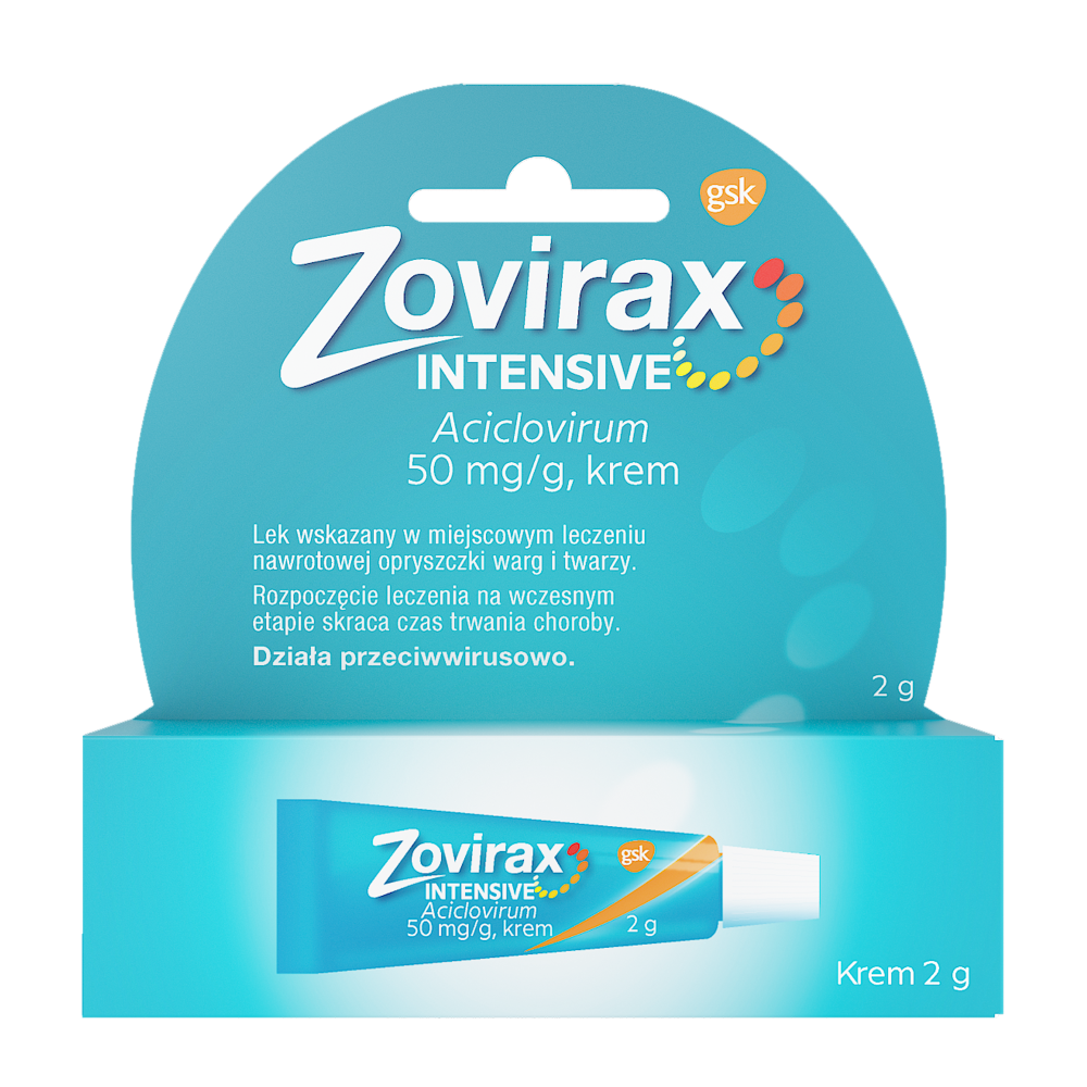Zovirax intensive 5% krem 2g