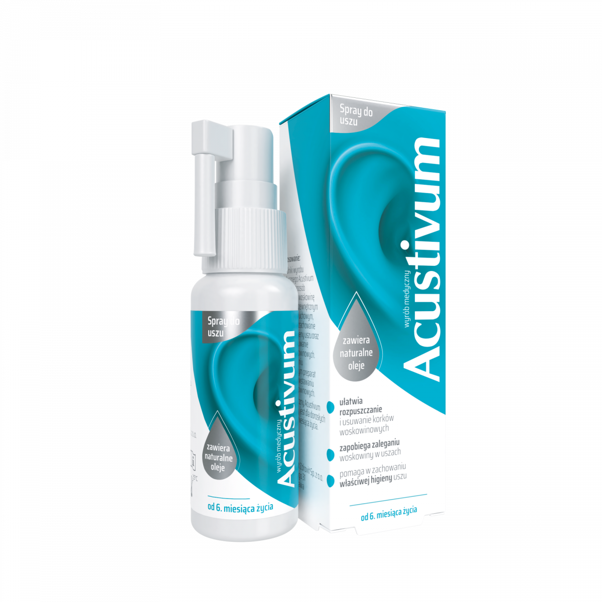 Acustivum spray do uszu 20 ml