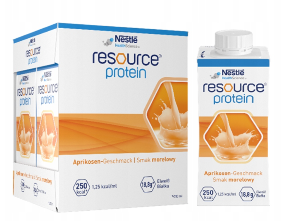 RESOURCE PROTEIN Morela 4 x 200 ml kartonik