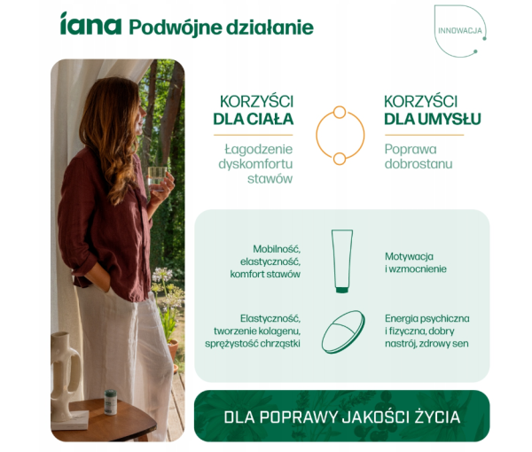 IANA Stawy Kojący balsam do masażu 100 ml
