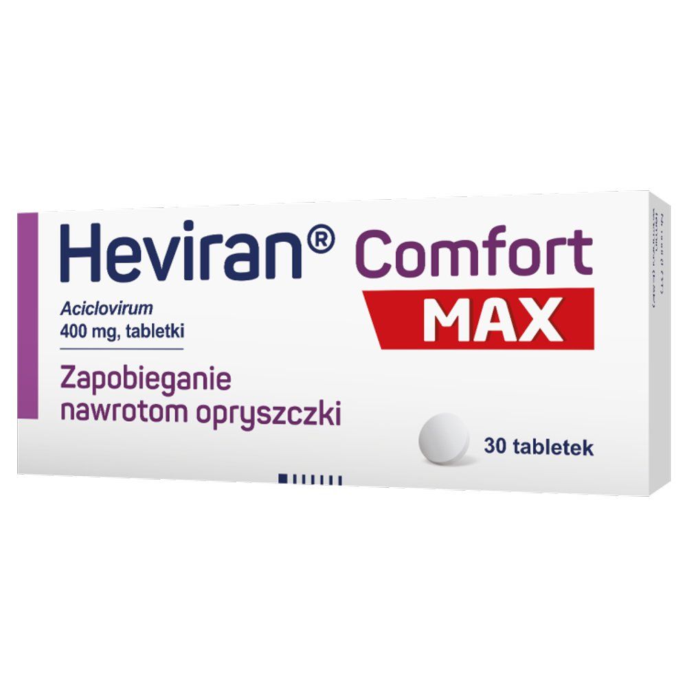 Heviran Comfort MAX tabl. 0,4 g 30 tabl.